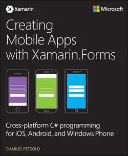 creating mobile apps with xamarin.forms, 1/e book cover image