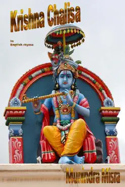krishna chalisa in english rhyme book cover image