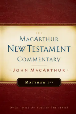 matthew 1-7 macarthur new testament commentary book cover image