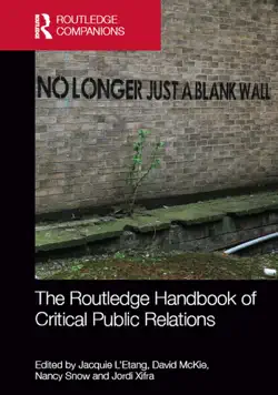 the routledge handbook of critical public relations book cover image