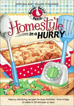 homestyle in a hurry book cover image