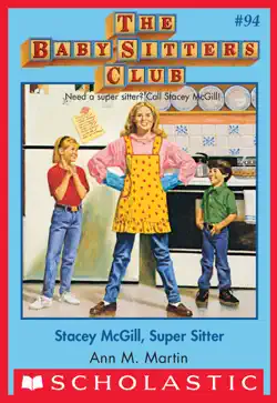 stacey mcgill, super sitter (the baby-sitters club #94) book cover image