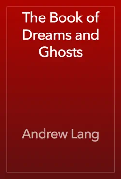 the book of dreams and ghosts book cover image