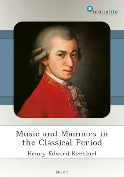 music and manners in the classical period imagen de la portada del libro