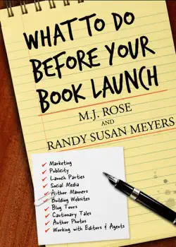 what to do before your book launch book cover image