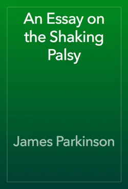 an essay on the shaking palsy book cover image