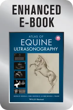 atlas of equine ultrasonography, enhanced edition book cover image