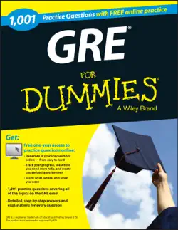 gre 1,001 practice questions for dummies book cover image