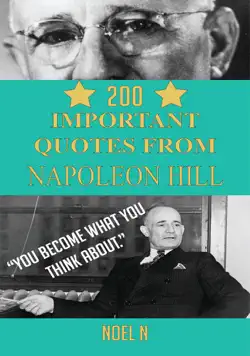 200 important quotes from napoleon hill imagen de la portada del libro