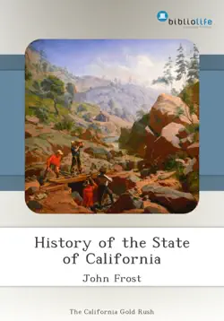 history of the state of california book cover image
