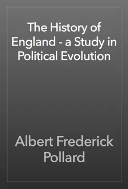 the history of england - a study in political evolution book cover image