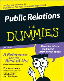 public relations for dummies book cover image