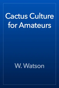 cactus culture for amateurs book cover image