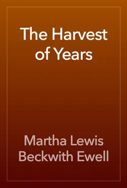 the harvest of years book cover image