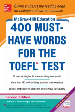 mcgraw-hill education 400 must-have words for the toefl, 2nd edition book cover image