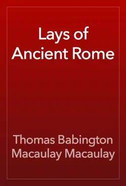 lays of ancient rome book cover image