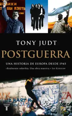 postguerra. una historia de europa desde 1945 imagen de la portada del libro