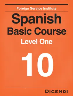 fsi spanish basic course 10 book cover image
