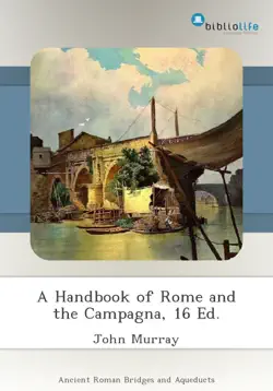 a handbook of rome and the campagna, 16 ed. book cover image