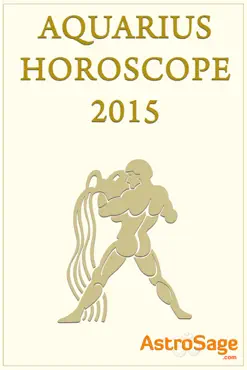 aquarius horoscope 2015 by astrosage.com book cover image