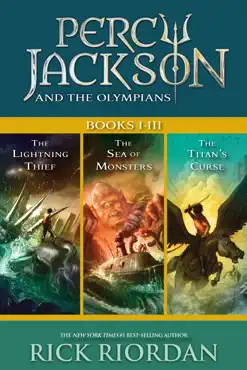 percy jackson and the olympians: books i-iii book cover image