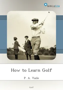 how to learn golf book cover image