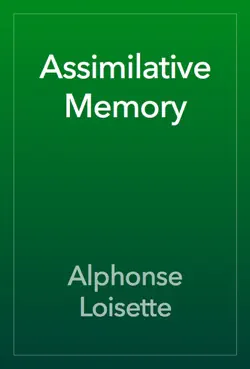 assimilative memory book cover image