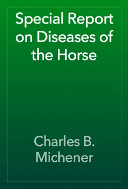 special report on diseases of the horse book cover image