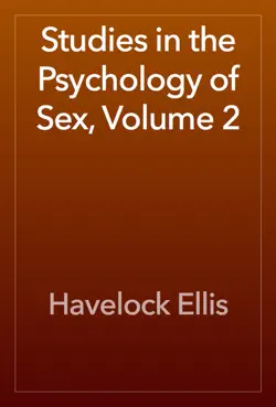 studies in the psychology of sex, volume 2 book cover image