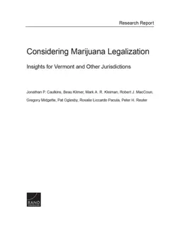 considering marijuana legalization book cover image