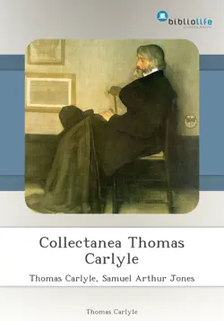 collectanea thomas carlyle book cover image
