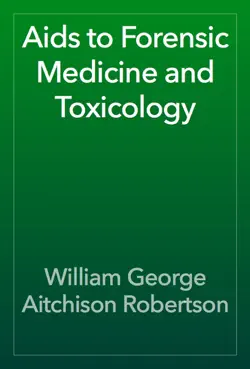 aids to forensic medicine and toxicology book cover image