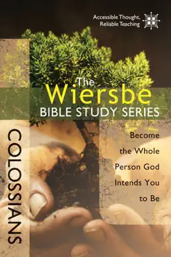 the wiersbe bible study series: colossians book cover image