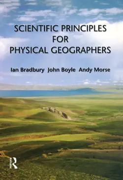 scientific principles for physical geographers book cover image