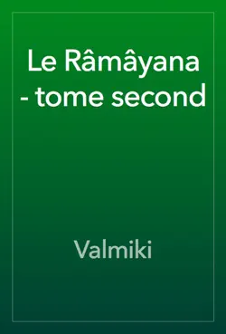 le râmâyana - tome second book cover image