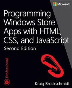 programming windows store apps with html, css, and javascript, 2/e book cover image