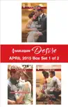 Harlequin Desire April 2015 - Box Set 1 of 2 sinopsis y comentarios