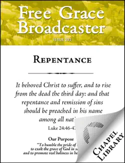 free grace broadcaster - issue 203 - repentance book cover image