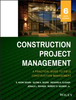 construction project management book cover image