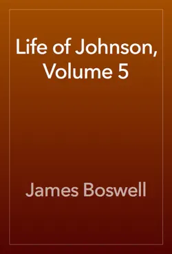 life of johnson, volume 5 book cover image