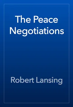 the peace negotiations book cover image
