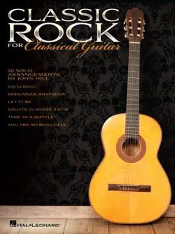 classic rock for classical guitar book cover image