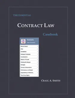 the essential contract law casebook book cover image