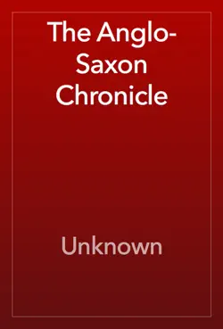 the anglo-saxon chronicle book cover image