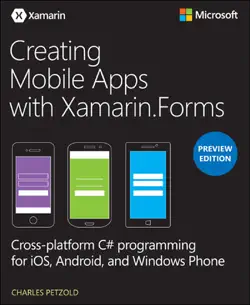 creating mobile apps with xamarin.forms, preview edition imagen de la portada del libro