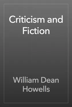 criticism and fiction book cover image