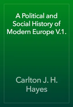 a political and social history of modern europe v.1. book cover image