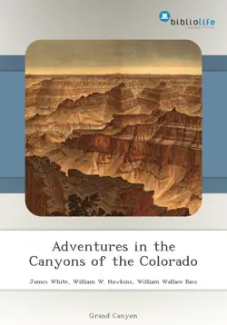 adventures in the canyons of the colorado book cover image
