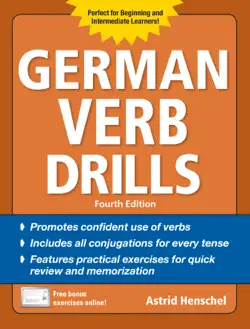 german verb drills, fourth edition book cover image