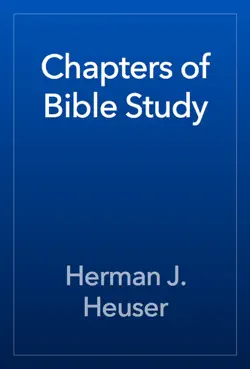 chapters of bible study book cover image